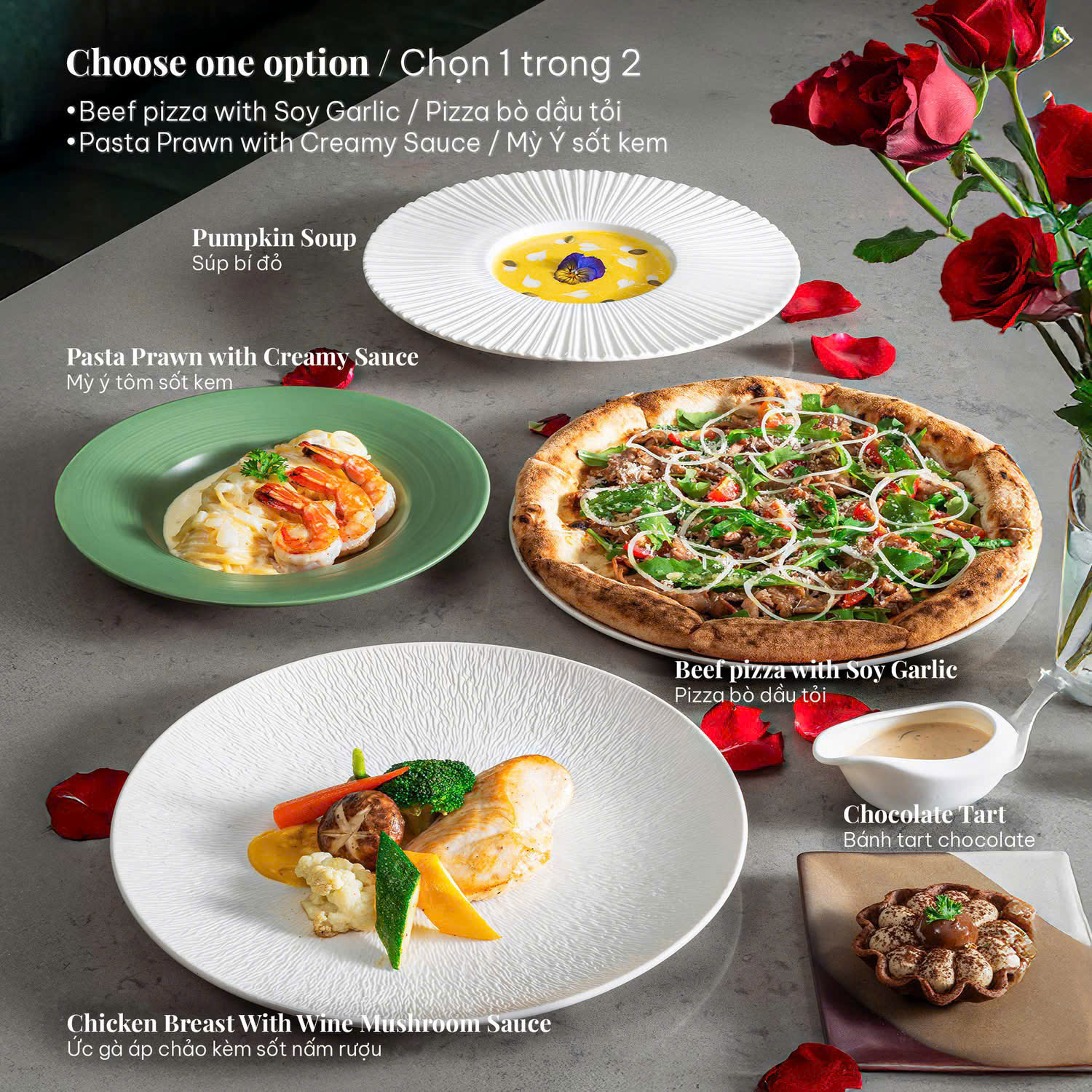 SPECIAL DATING SET – Chạm Xúc Cảm Với Buổi Tối Dành Riêng Cho Bạn Tại Le Four Đà Nẵng 2 lefour set menu 499 dating